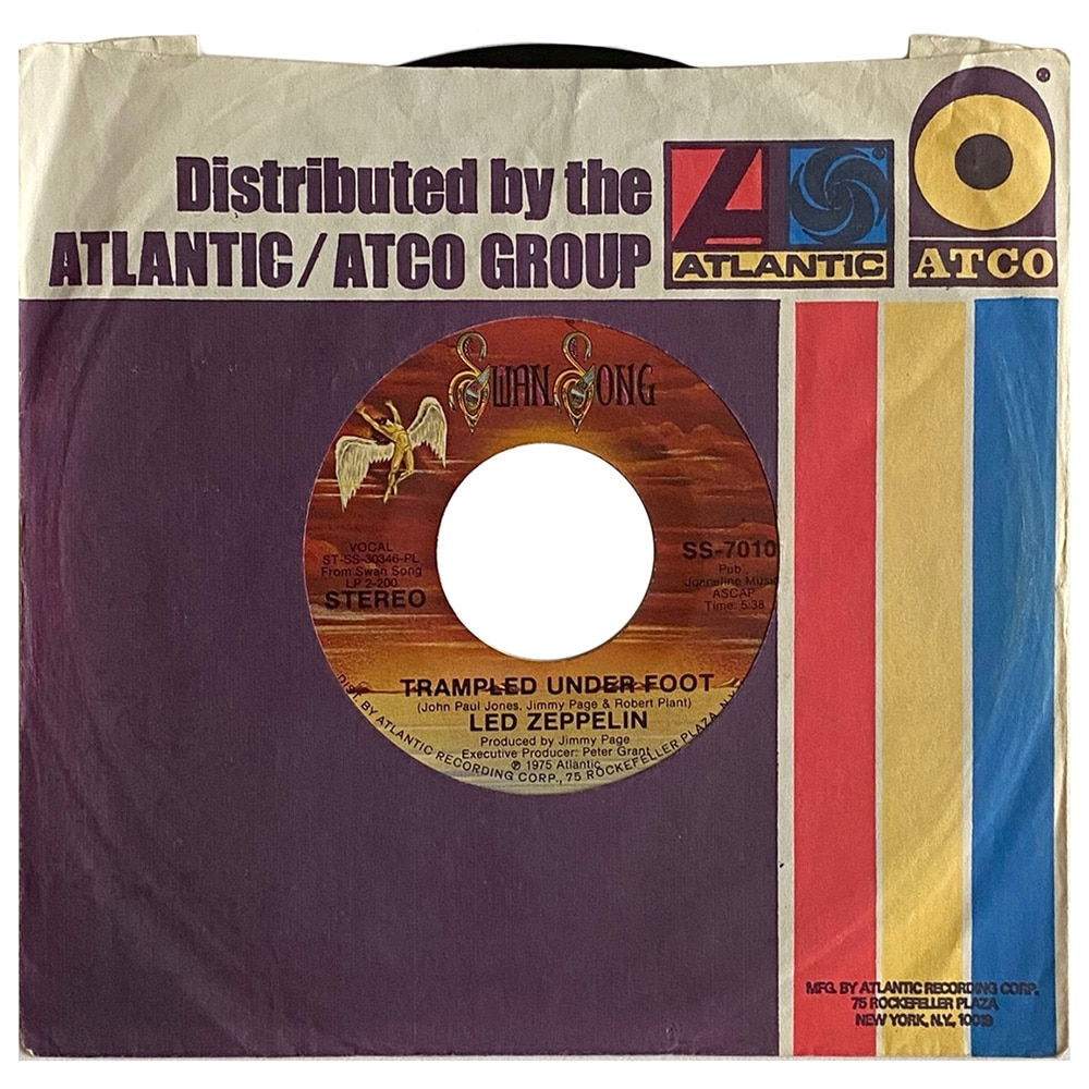 Single <br>USA (SS-70102) <br>Trampled Under Foot / Black Country Woman (#06)