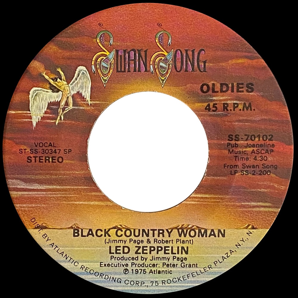 Single <br>USA (SS-70102) <br>Trampled Under Foot / Black Country Woman (#09) - Image 3