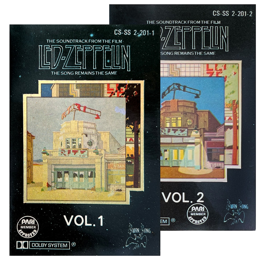 Cassette <br>The Song Remains The Same <br>Philippines (CS-SS 2-201-1/2)