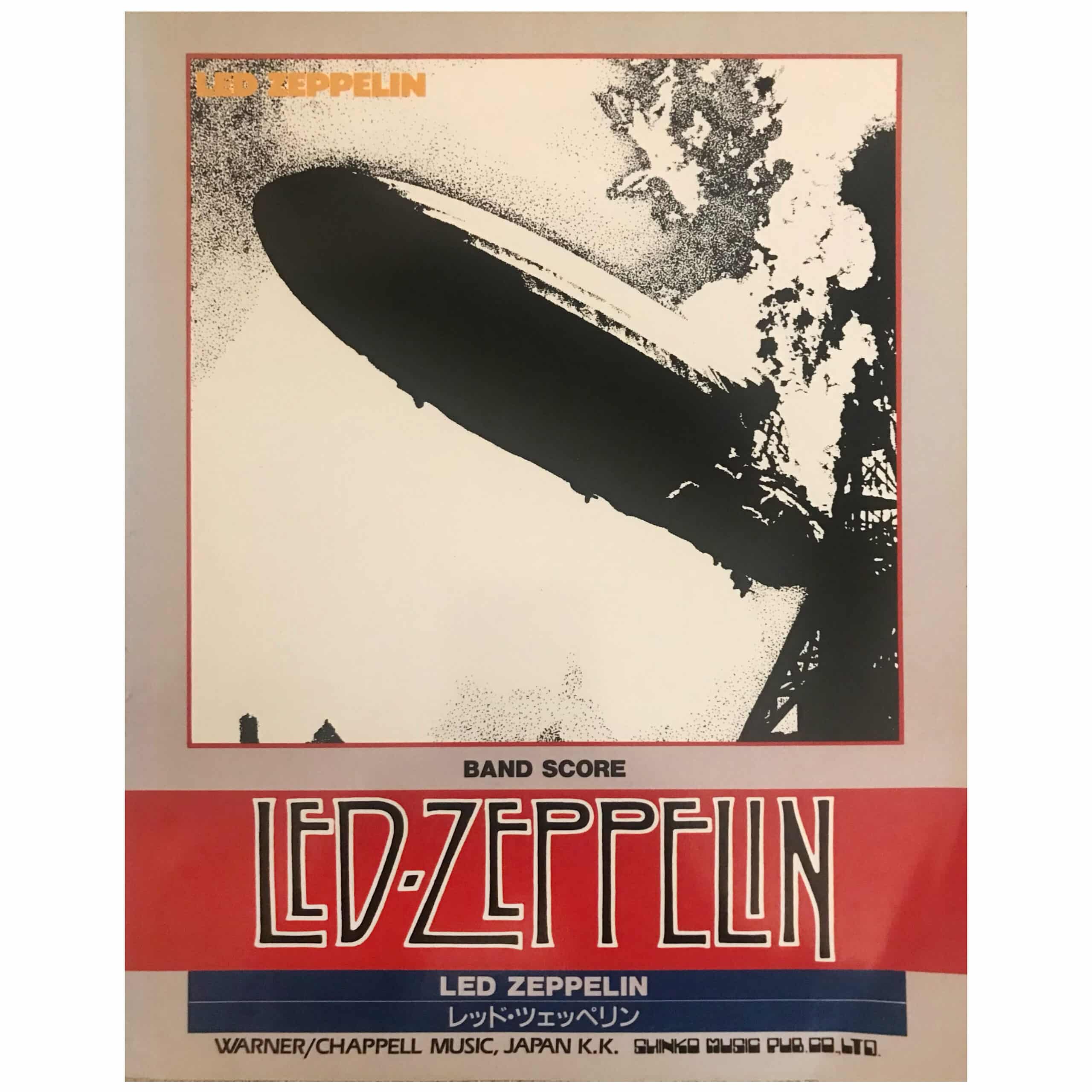Songbook <br>Led Zeppelin Band Score (Japan)