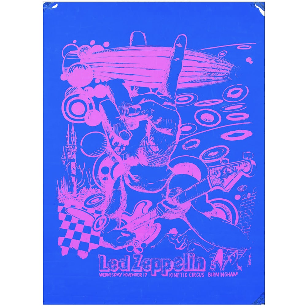 Concert Advertisement <br>1971.11.17 <br>Birmingham, UK (Poster) #2