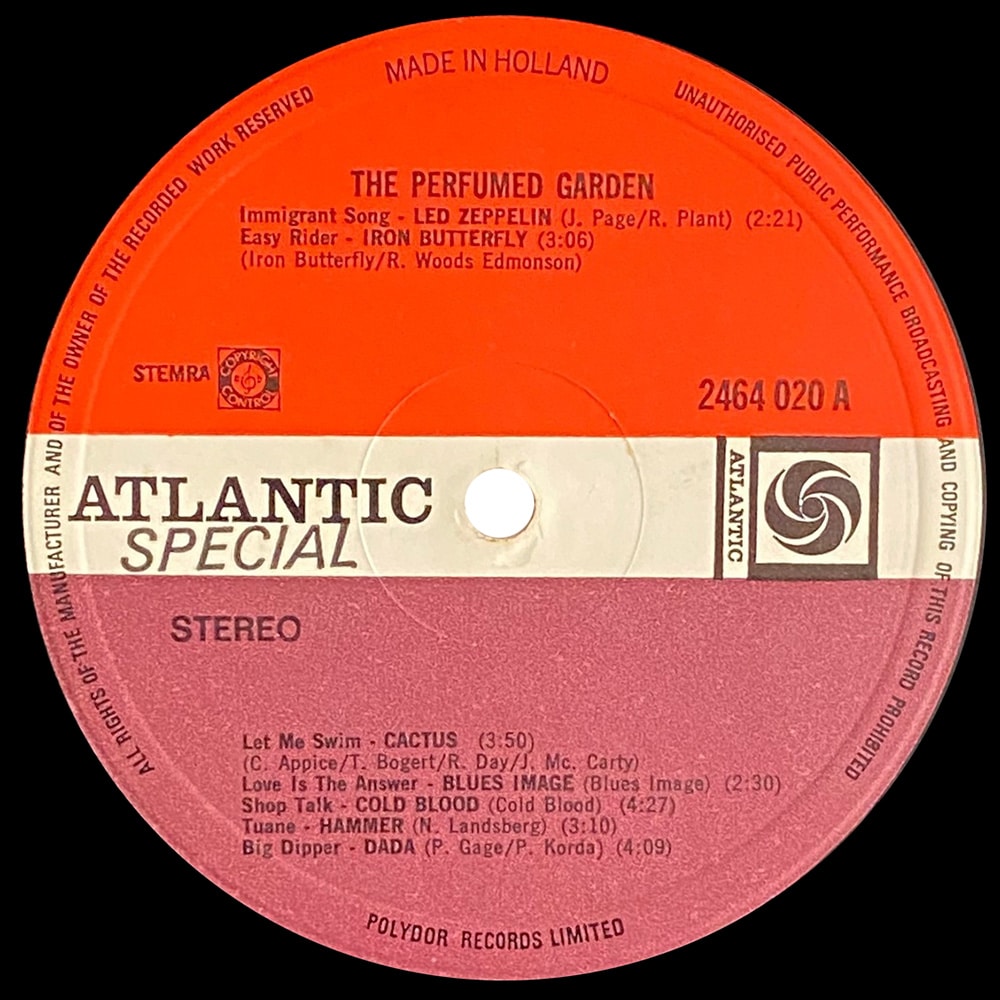 LP <br>The Perfumed Garden <br>Immigrant Song <br>Holland (2464 020) - Image 3