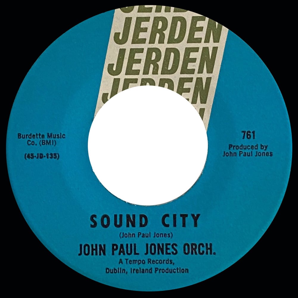 Pre-Zep Single <br>John Paul Jones <br>USA (761) <br>Sound City / Broken Promise
