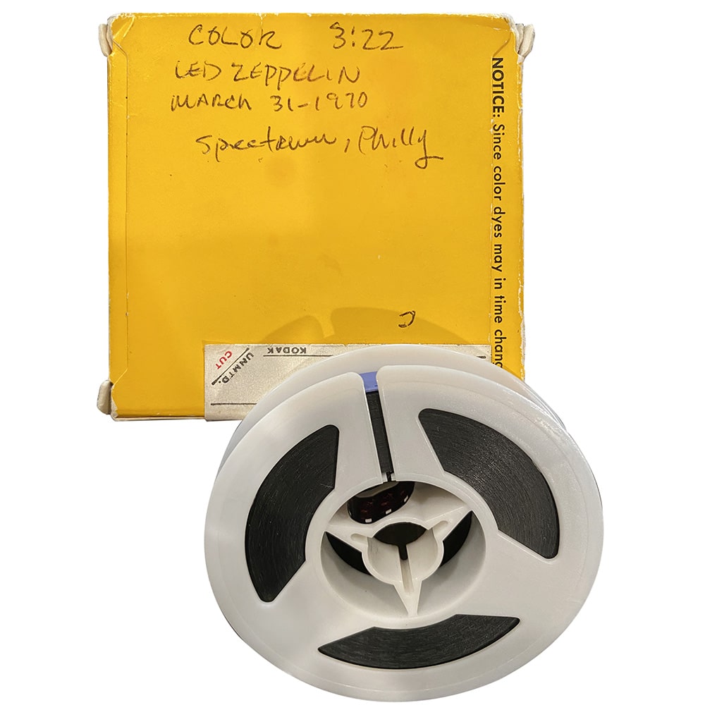 Concert Rarity <br>1970.03.31 <br>Philadelphia, 8mm Film