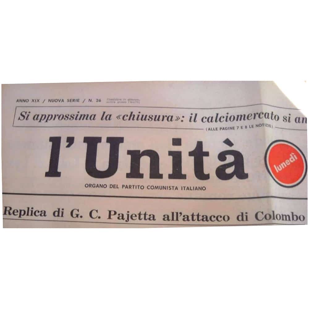 Concert Advertisement <br>1971.07.05 <br>Milan, IT (Ad) - Image 2