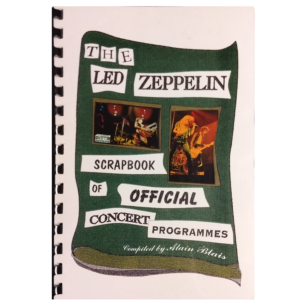 Book <br>Scrapbook of Official Concert Programmes (Canada)