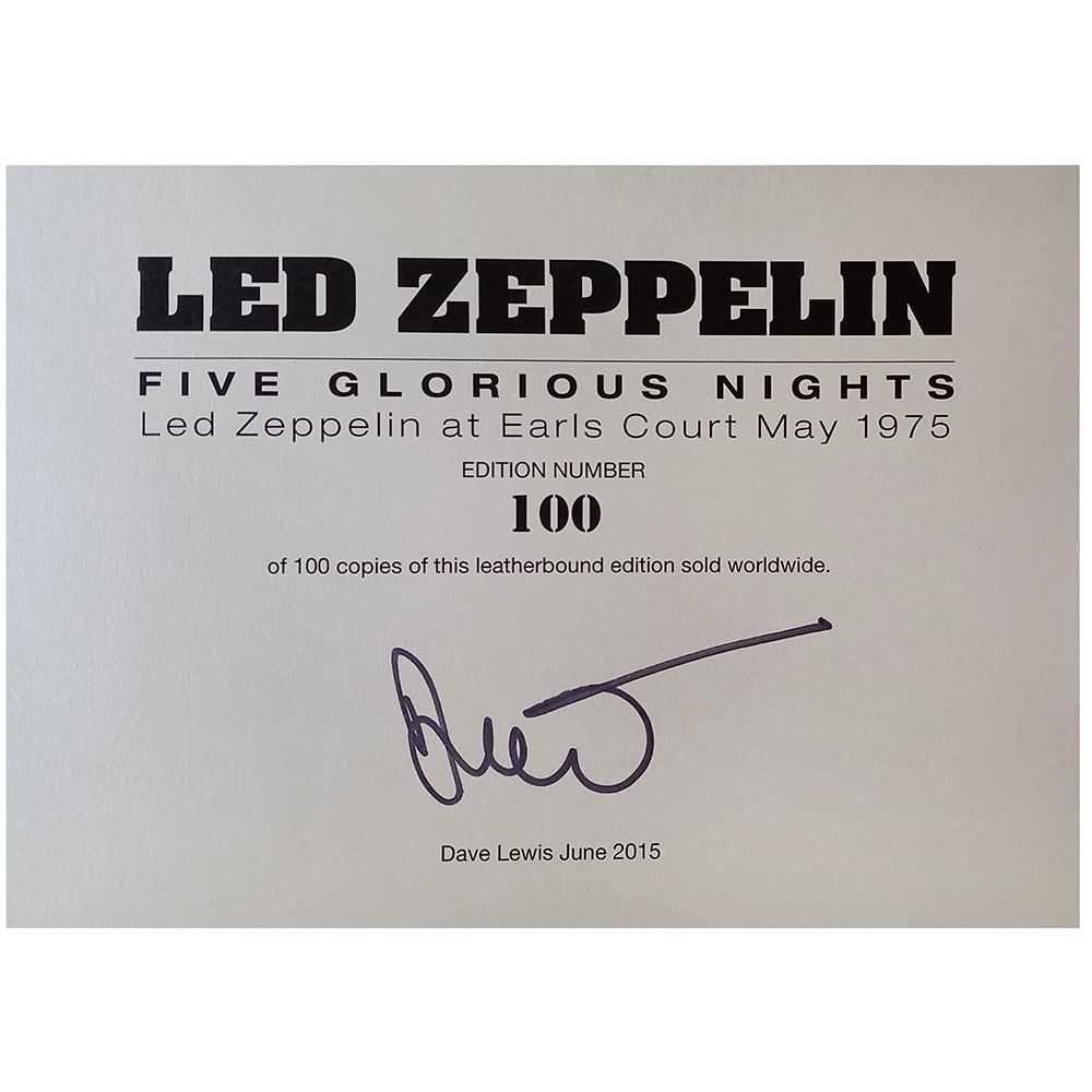 Book <br>Five Glorious Nights, Leather Edition (UK) - Image 9