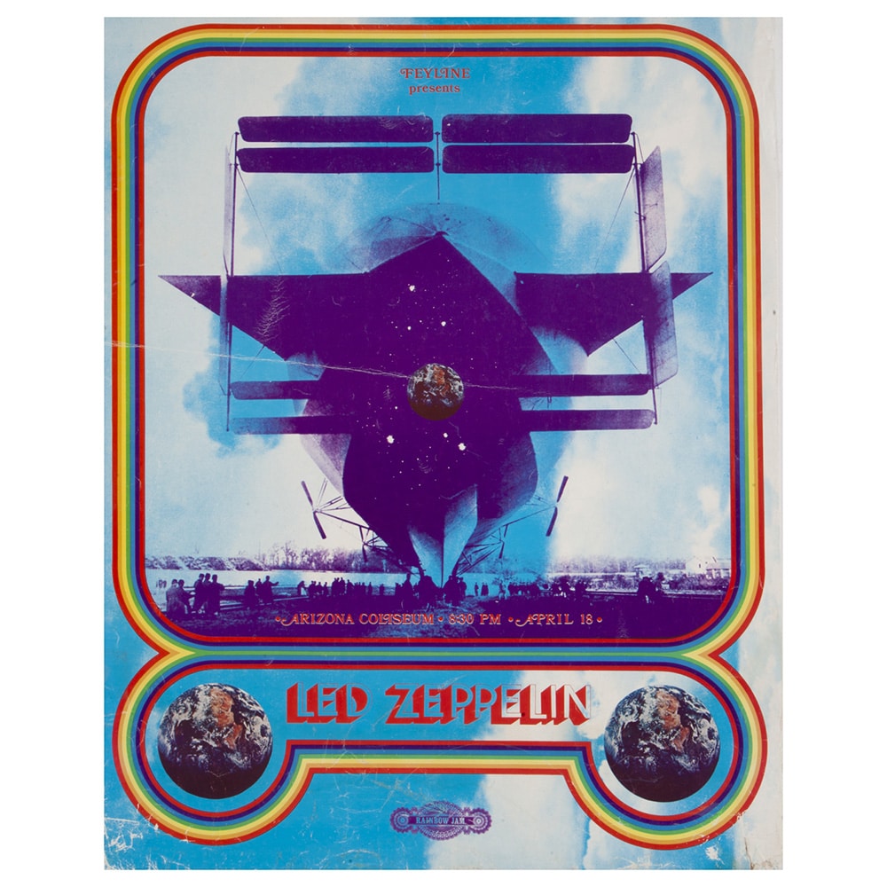 Concert Advertisement <br>1970.04.18 <br>Phoenix, AZ (Poster)