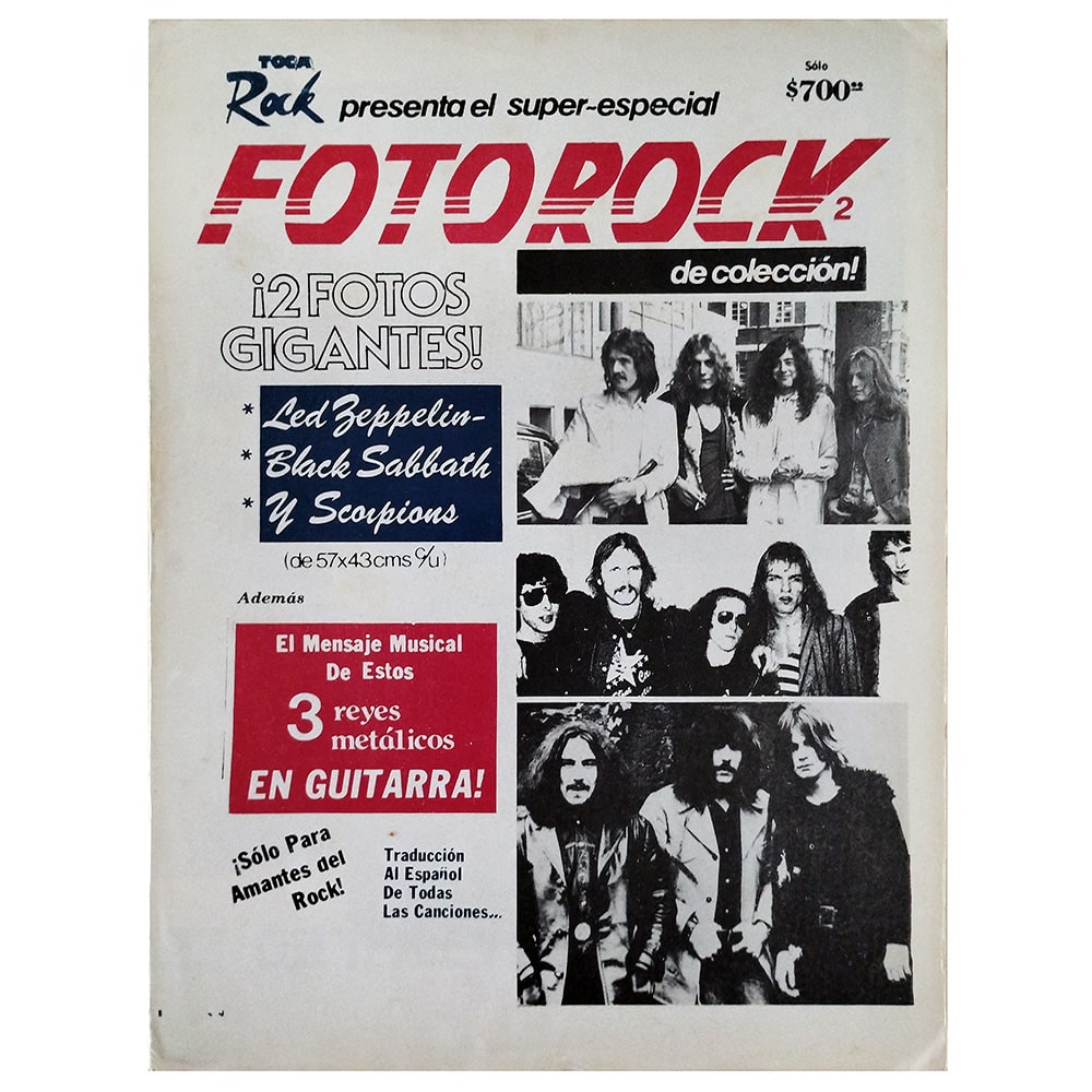 Magazine <br>Toca Rock presents Foto Rock (1983)