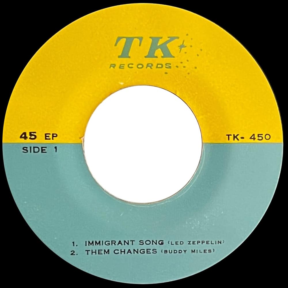 Single <br>Thailand (TK-450) <br>Immigrant Song / Them Changes / Black Magic Woman (#2) - Image 3