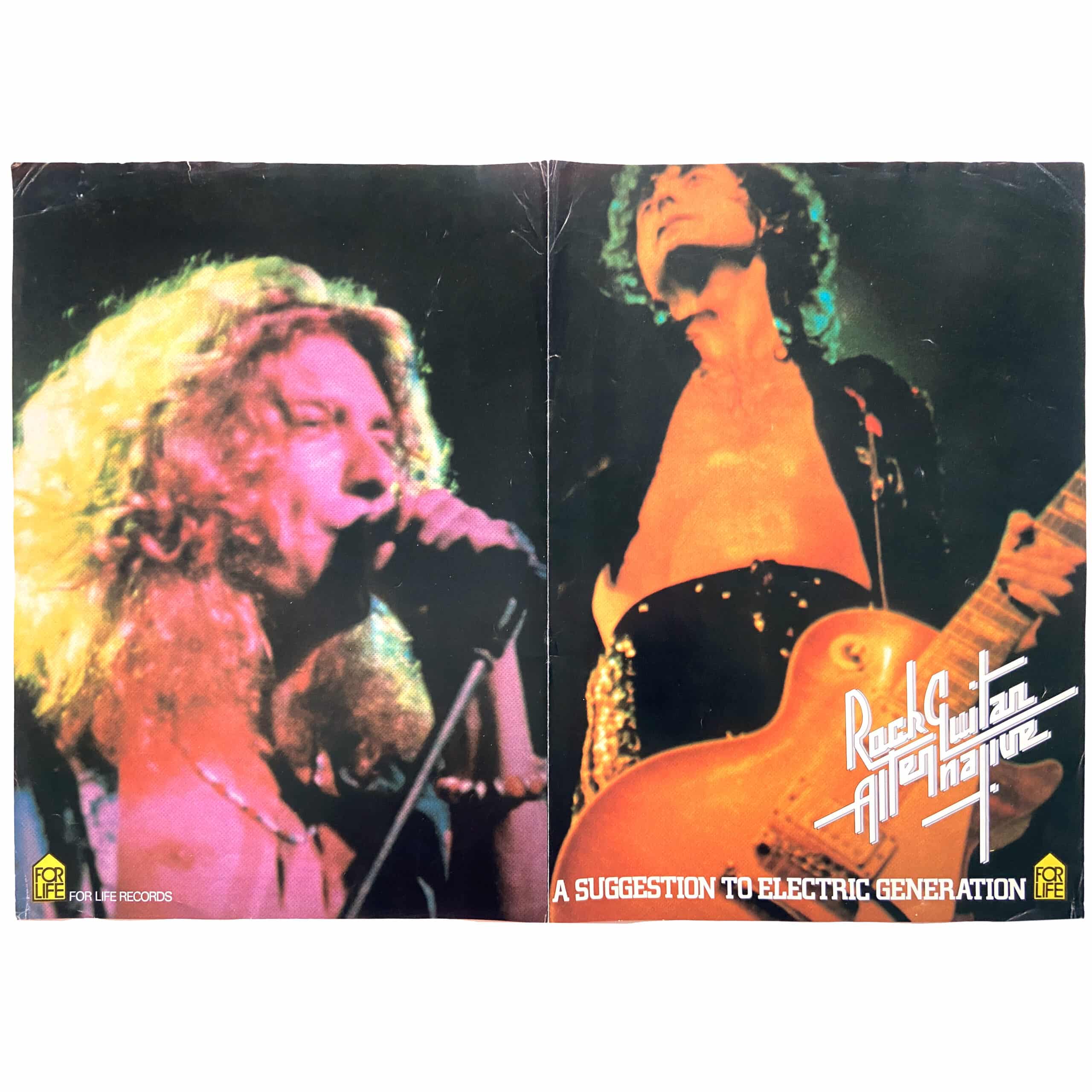 Presence (1977) <br>Pamphlet, Record Company (Japan) - Image 2