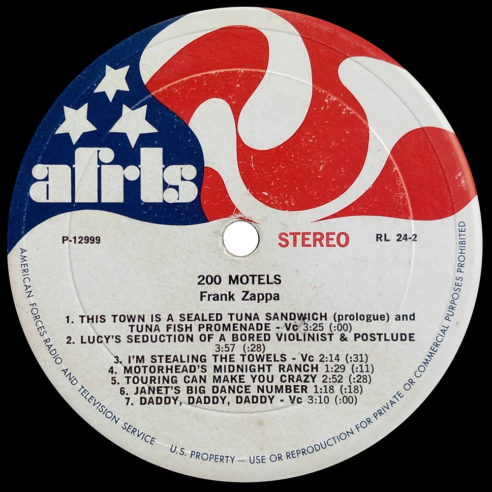 LP <br>Led Zeppelin IV <br>USA (RL 24-2) Promo - Image 3