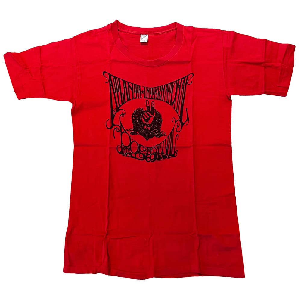 Concert Clothing <br>1969.07.05 <br>Atlanta, T-Shirt (Red)