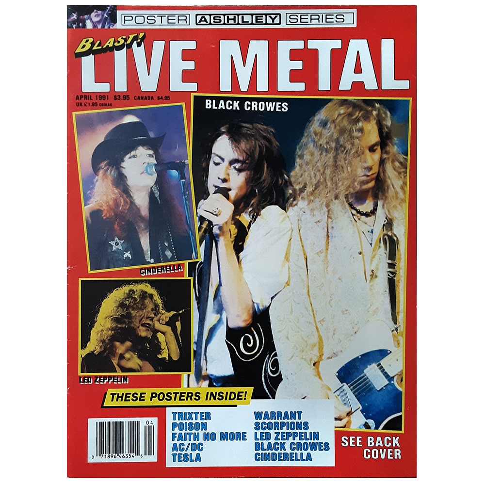 Magazine <br>Blast! Live Metal (1991)