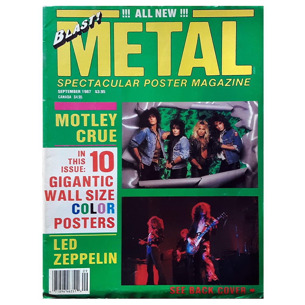 Magazine <br>Blast! Live Metal (1987)