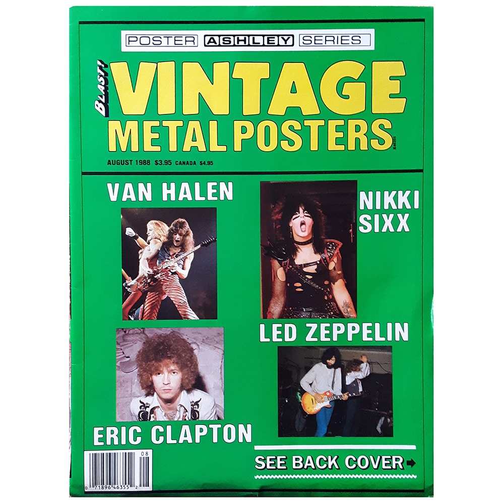 Magazine <br>Blast! Vintage Metal Posters (1988)