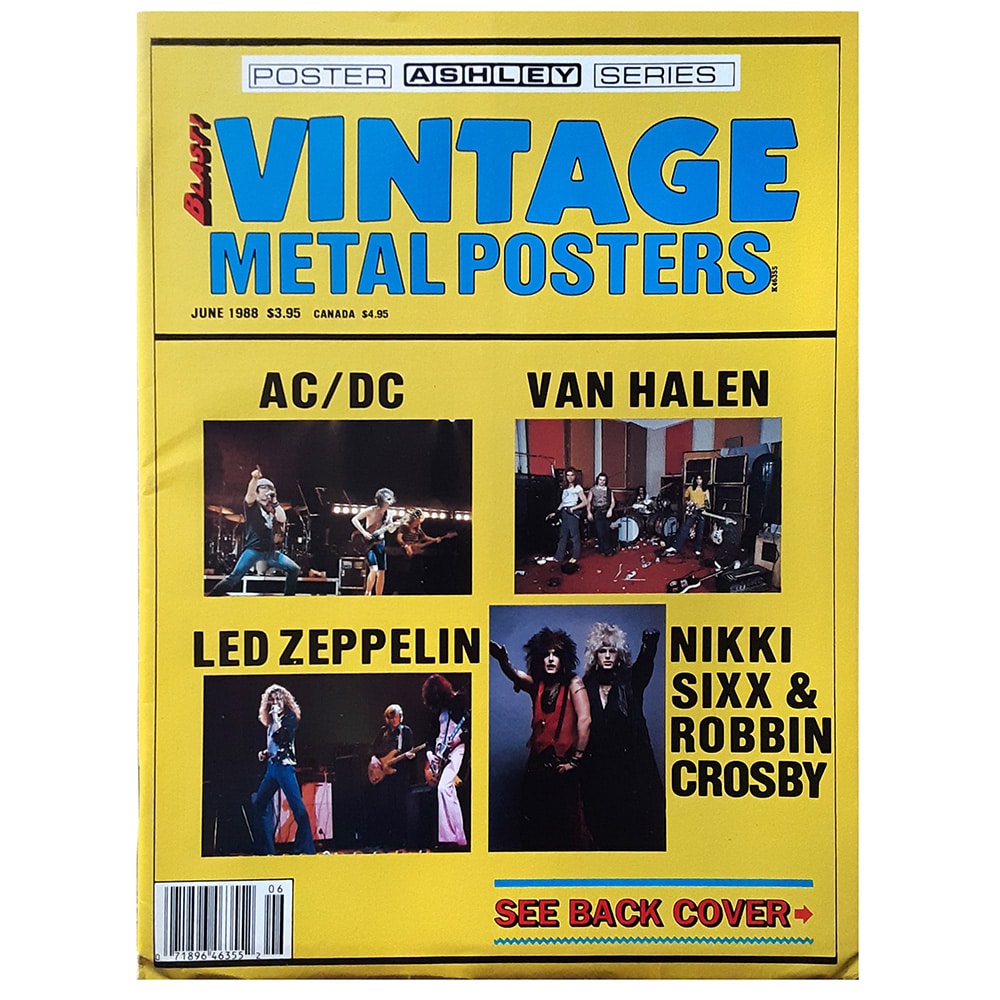 Magazine <br>Blast! Vintage Metal Posters (1988)