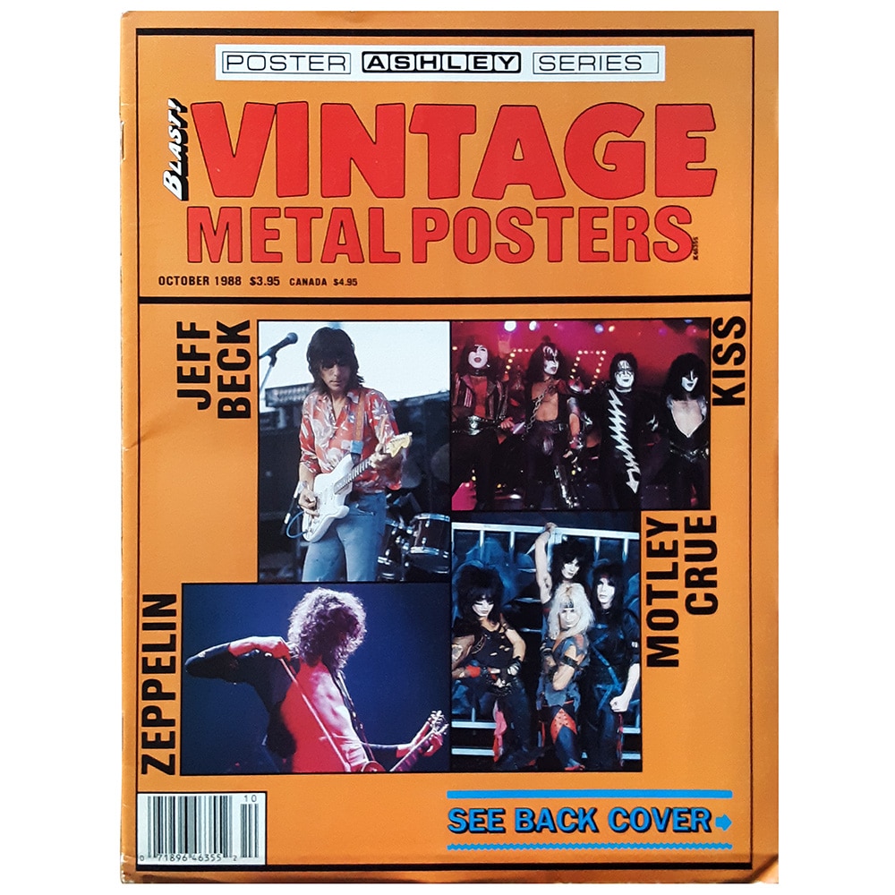 Magazine <br>Blast! Vintage Metal Posters (1988)