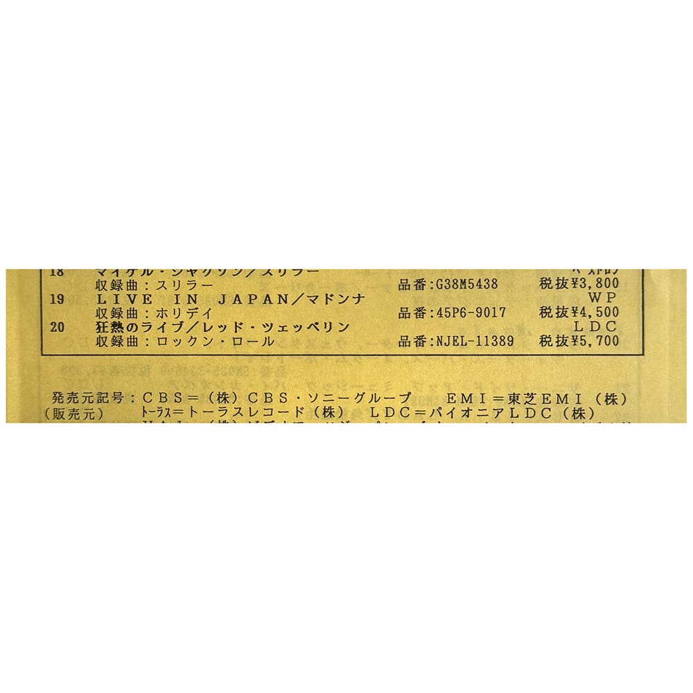 TSRTS (1989) <br>Laserdisc, Promo (Japan) - Image 6