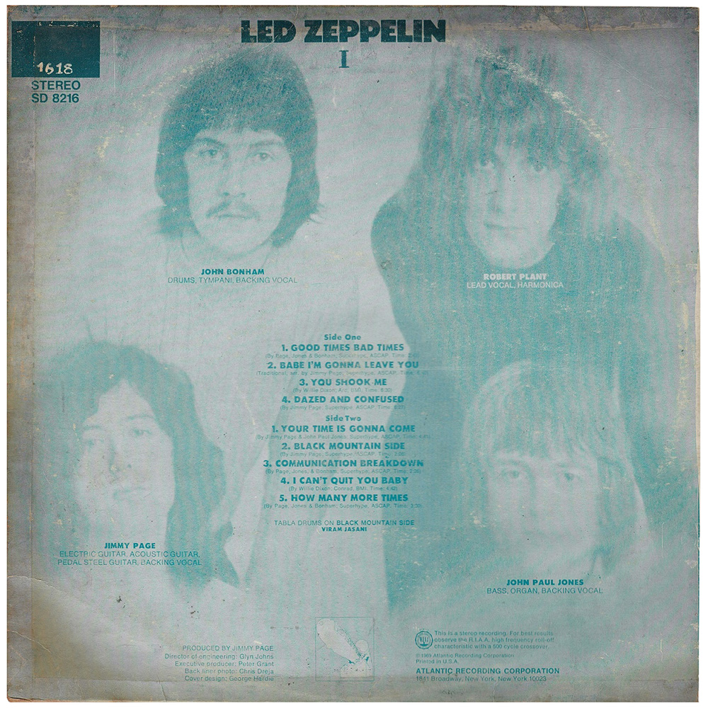 LP <br>Led Zeppelin <br>South Korea (1618) #1 - Image 2