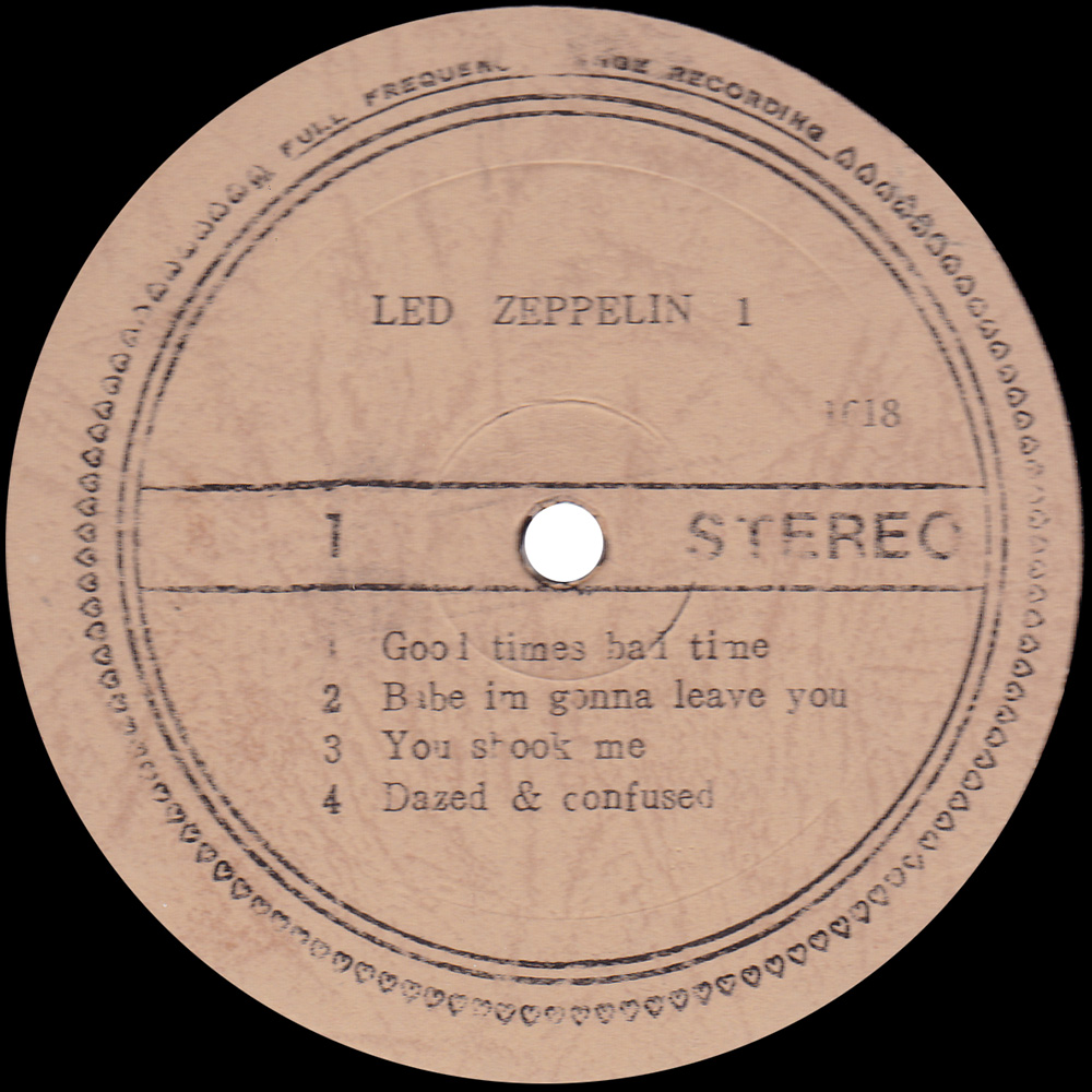 LP <br>Led Zeppelin <br>South Korea (1618) #1 - Image 3