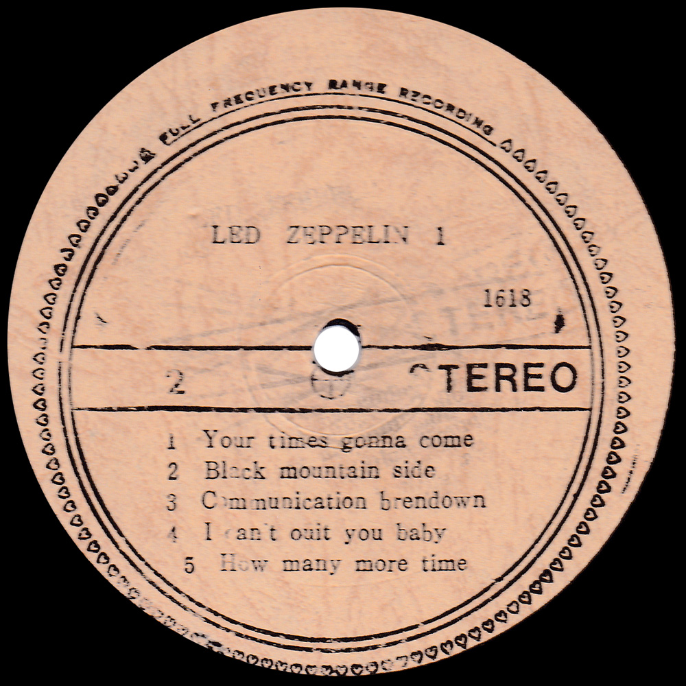 LP <br>Led Zeppelin <br>South Korea (1618) #1 - Image 4