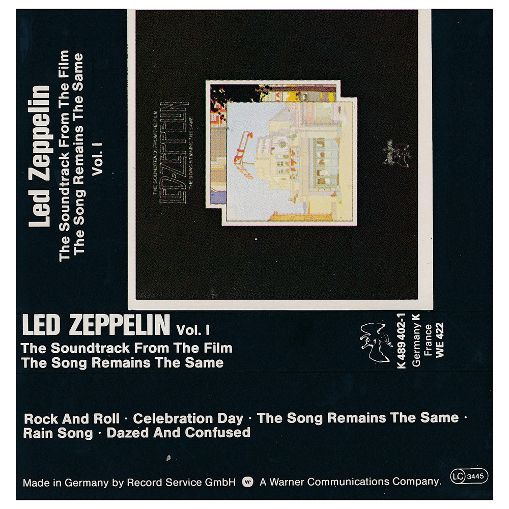 Cassette <br>The Song Remains The Same <br>Germany (K 489 402-1/2) - Image 3
