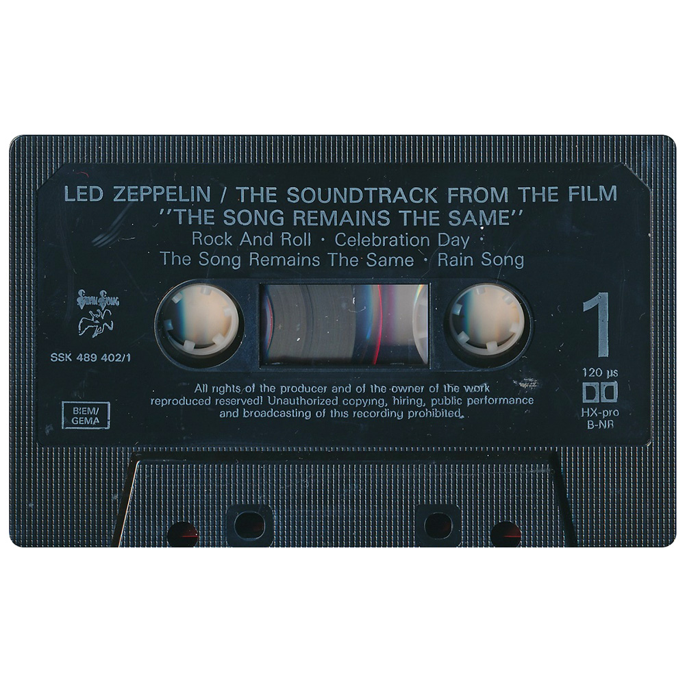 Cassette <br>The Song Remains The Same <br>Germany (K 489 402-1/2) - Image 5