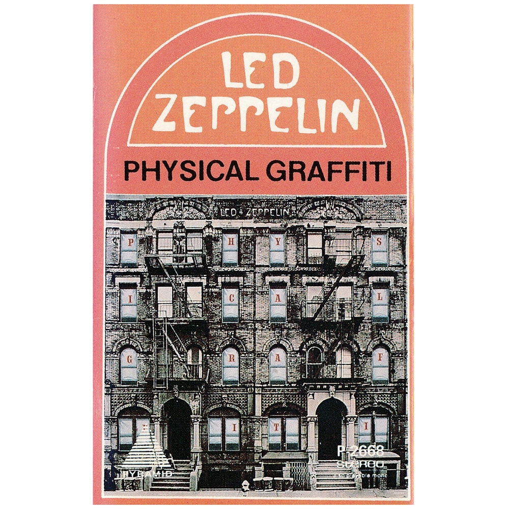Cassette <br>Physical Graffiti <br>Saudi Arabia (P-2668)