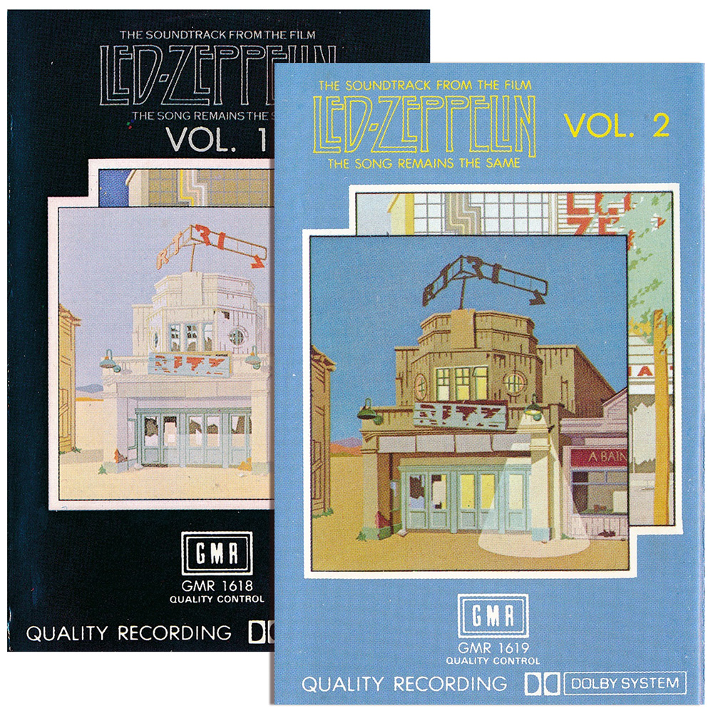 Cassette <br>The Song Remains The Same <br>Singapore (GMR 1618)