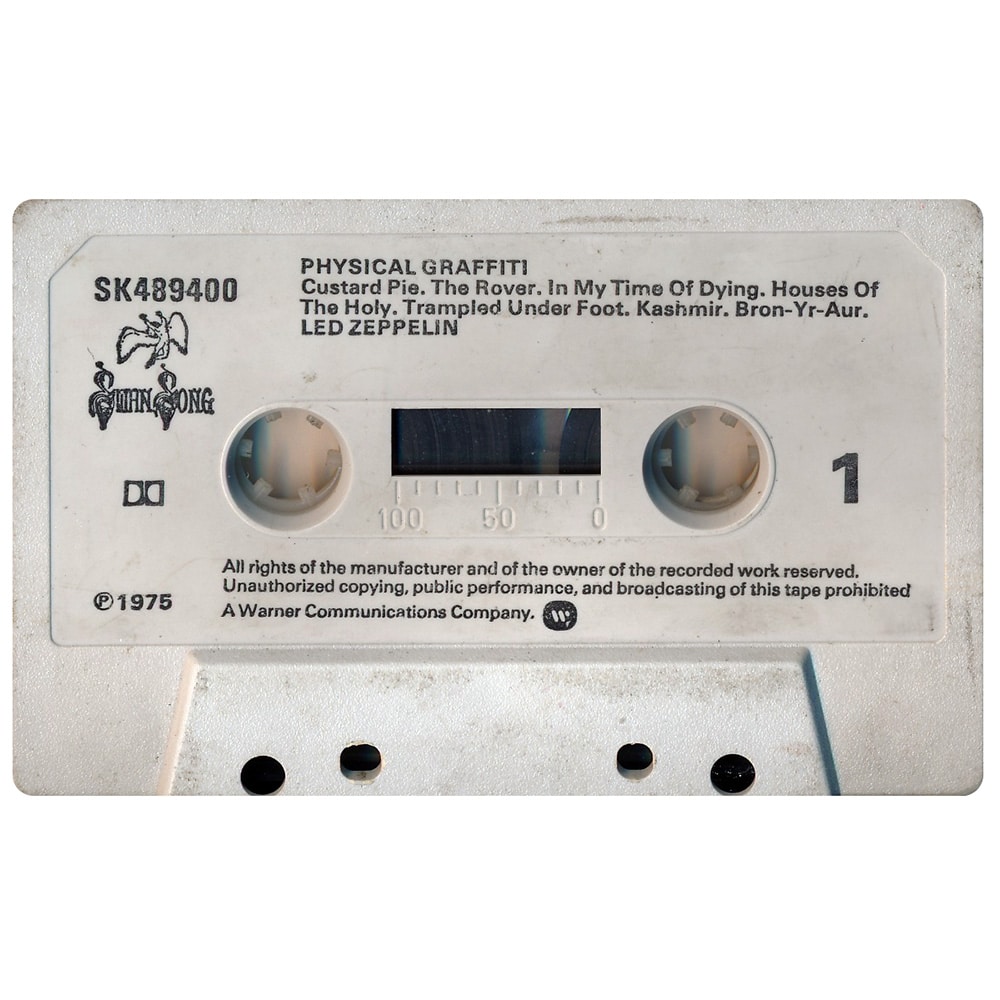 Cassette <br>Physical Graffiti <br>UK (SK 489400) #2 - Image 4