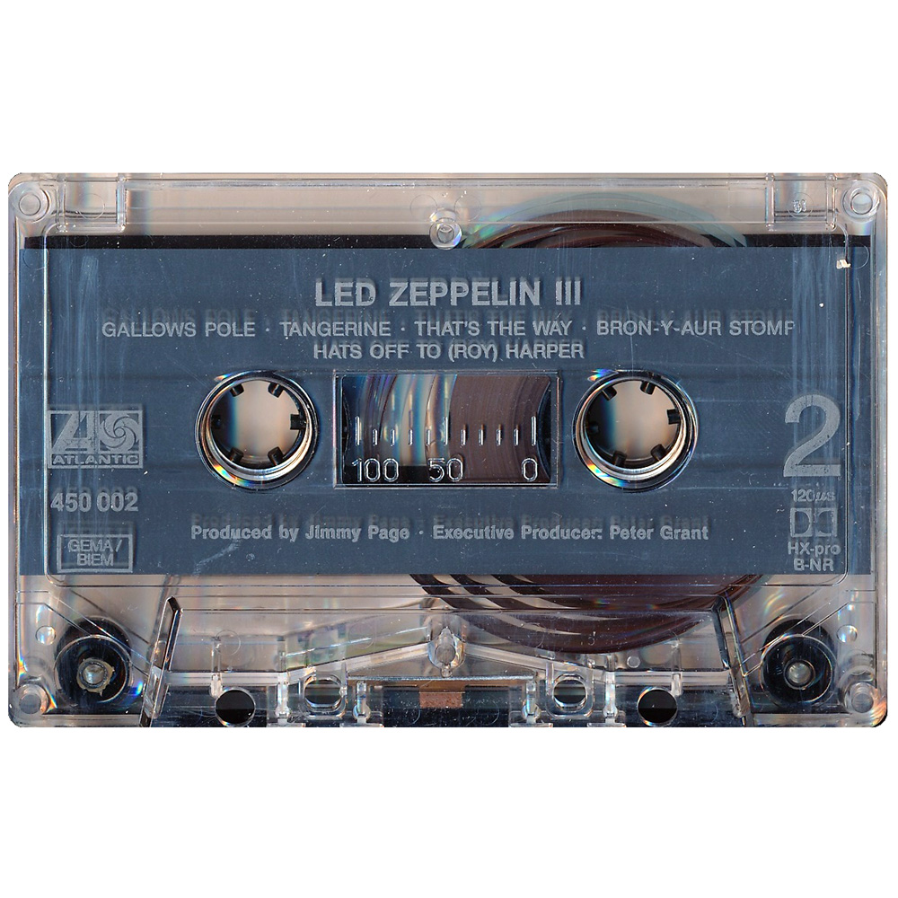 Cassette <br>Led Zeppelin III <br>Germany (K 450 002) #2 - Image 5