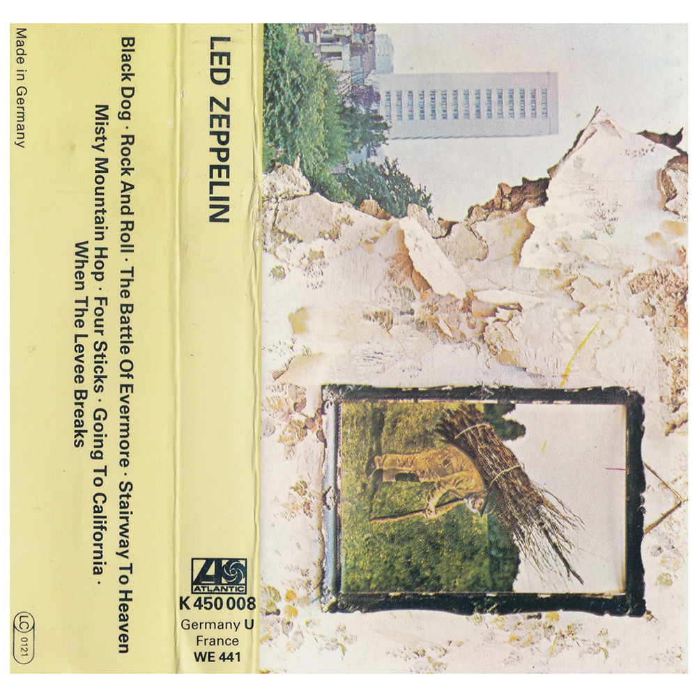 Cassette <br>Led Zeppelin IV <br>Germany (K 450 008) #3 - Image 2