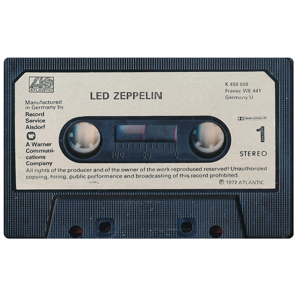 Cassette <br>Led Zeppelin IV <br>Germany (K 450 008) #2 - Image 4