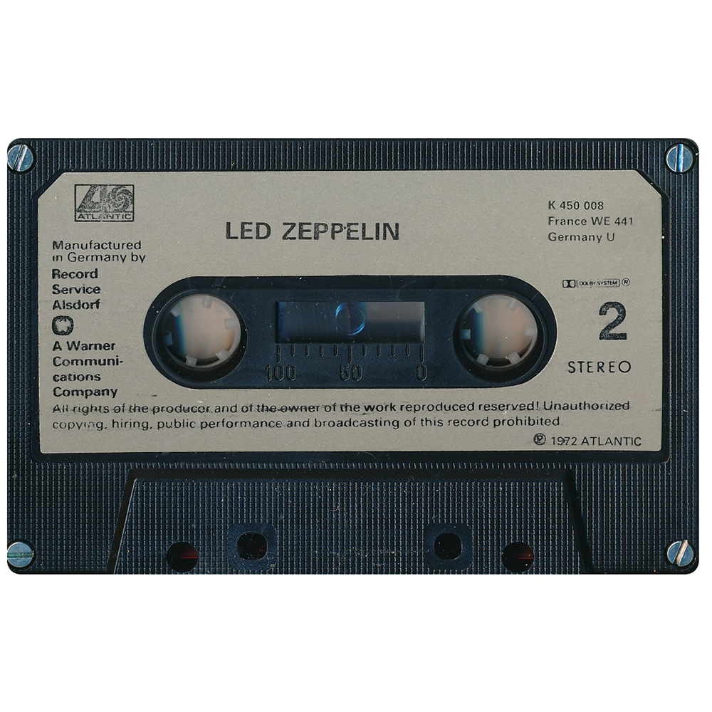 Cassette <br>Led Zeppelin IV <br>Germany (K 450 008) #2 - Image 5