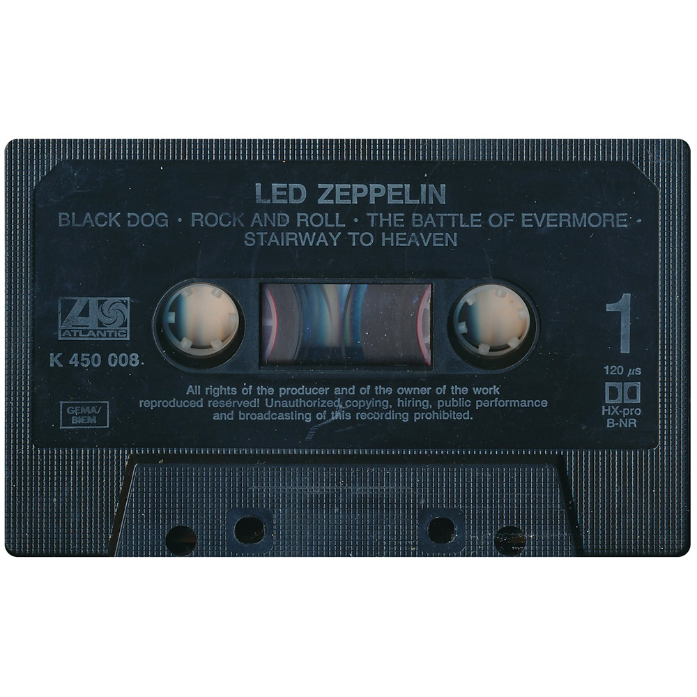 Cassette <br>Led Zeppelin IV <br>Germany (K 450 008) #3 - Image 4