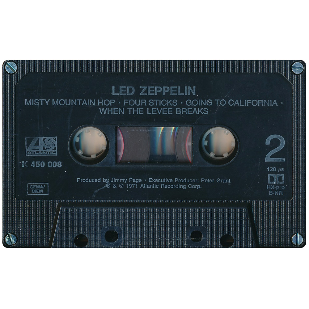 Cassette <br>Led Zeppelin IV <br>Germany (K 450 008) #3 - Image 5