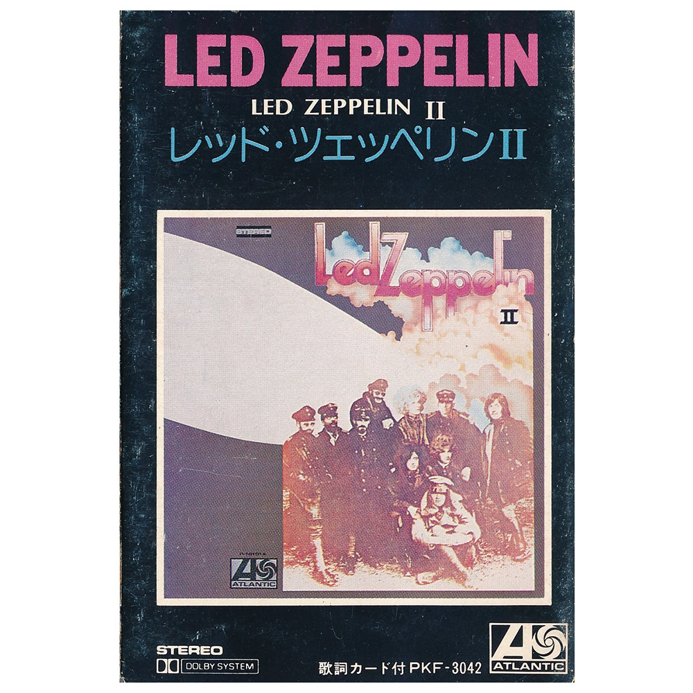 Cassette <br>Led Zeppelin II <br>Japan (PFK-3042)