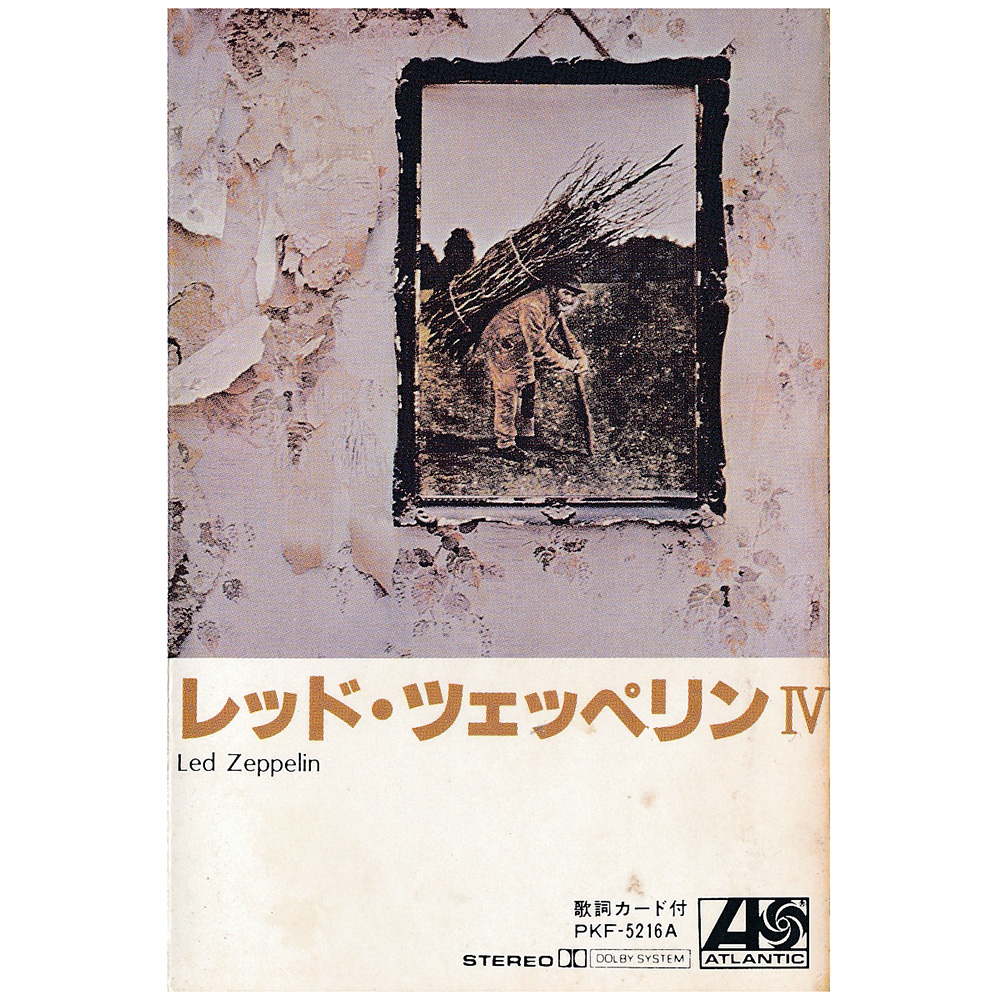 Cassette <br>Led Zeppelin IV <br>Japan (PFK-5216A)