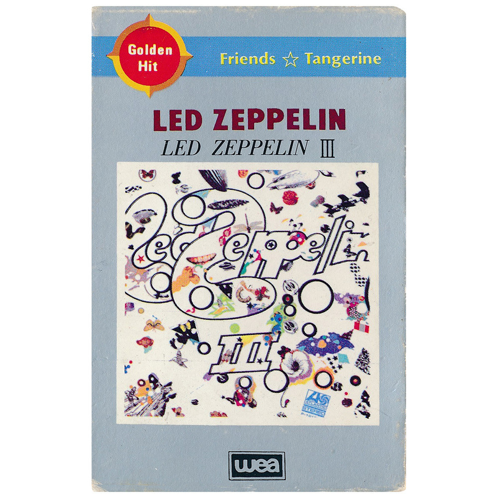 Cassette <br>Led Zeppelin III <br>South Korea (OWT-266)