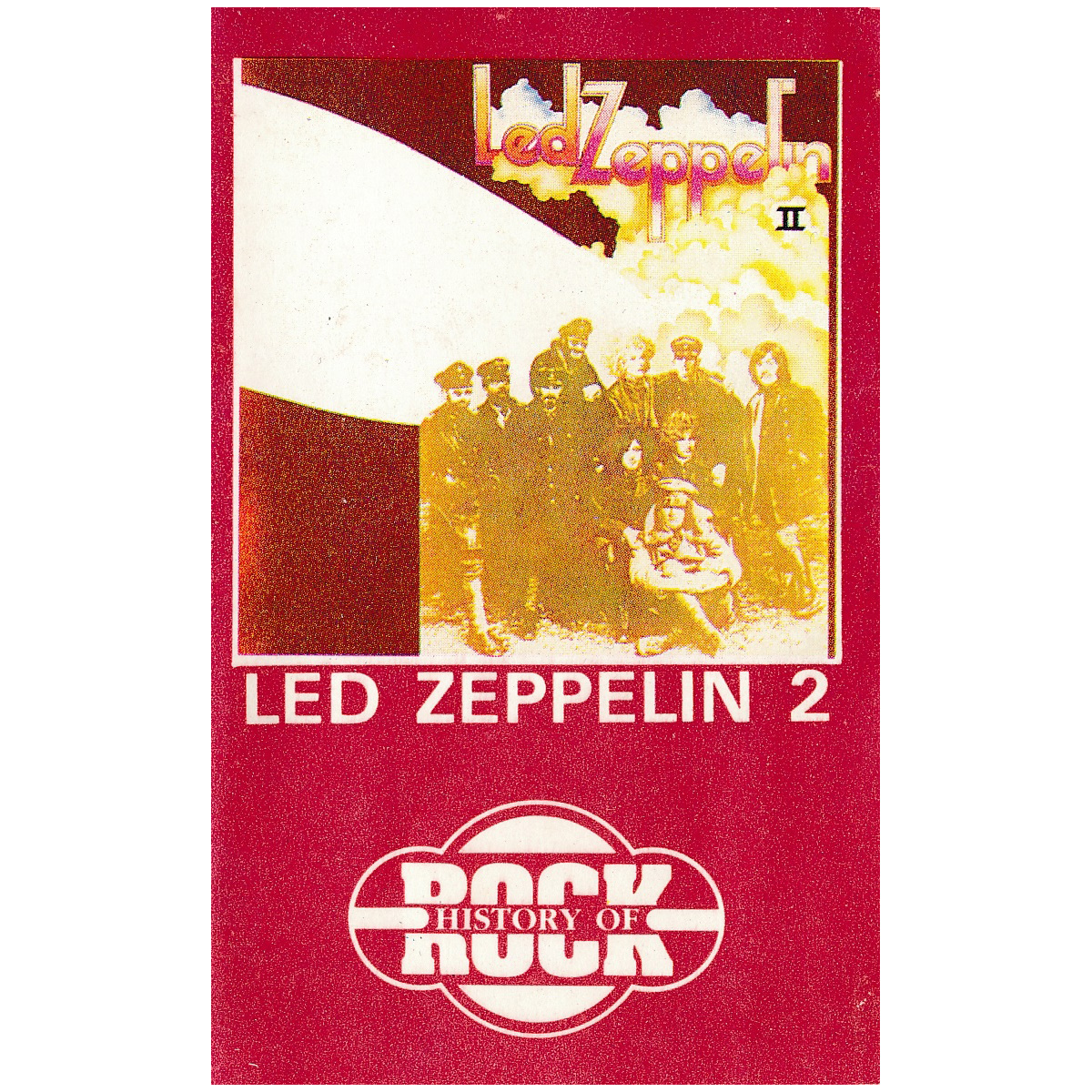 Cassette <br>Led Zeppelin II <br>Poland (AA-0027)