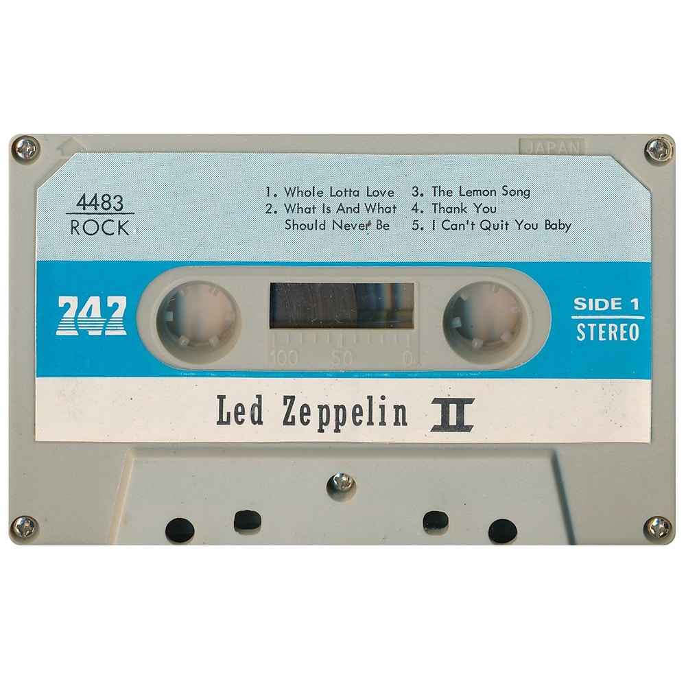 Cassette <br>Led Zeppelin II <br>Saudi Arabia (4483) #1 - Image 3