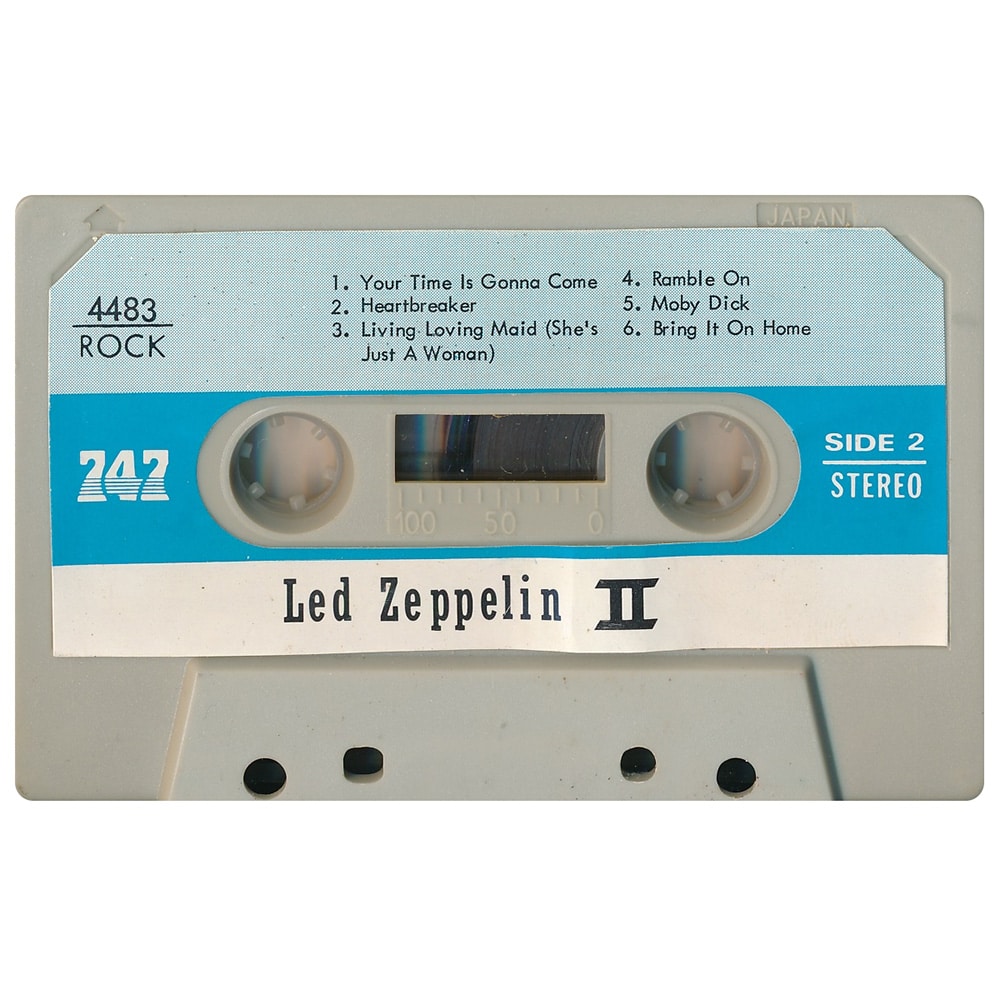 Cassette <br>Led Zeppelin II <br>Saudi Arabia (4483) #1 - Image 4