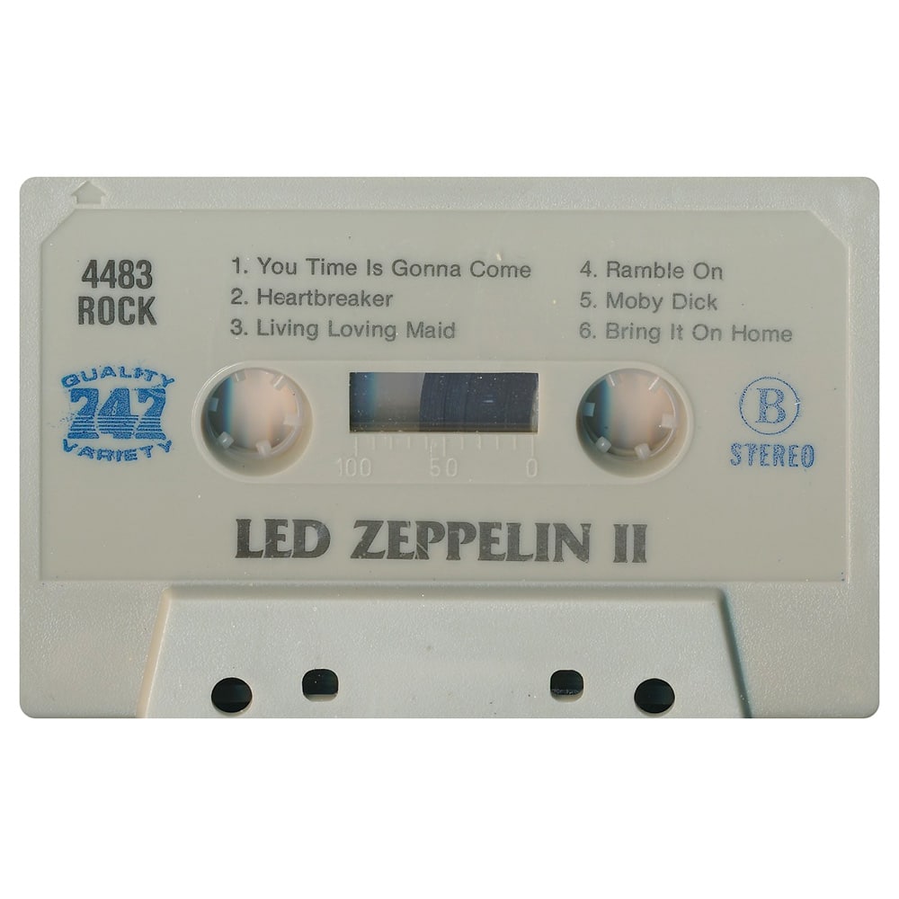 Cassette <br>Led Zeppelin II <br>Saudi Arabia (4483) #2 - Image 4