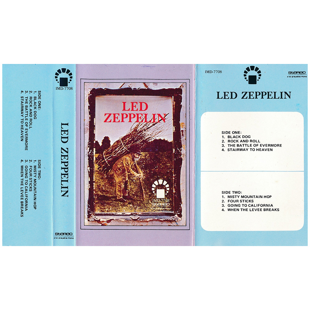 Cassette <br>Led Zeppelin IV <br>Saudi Arabia (IMD-7708) #1 - Image 2