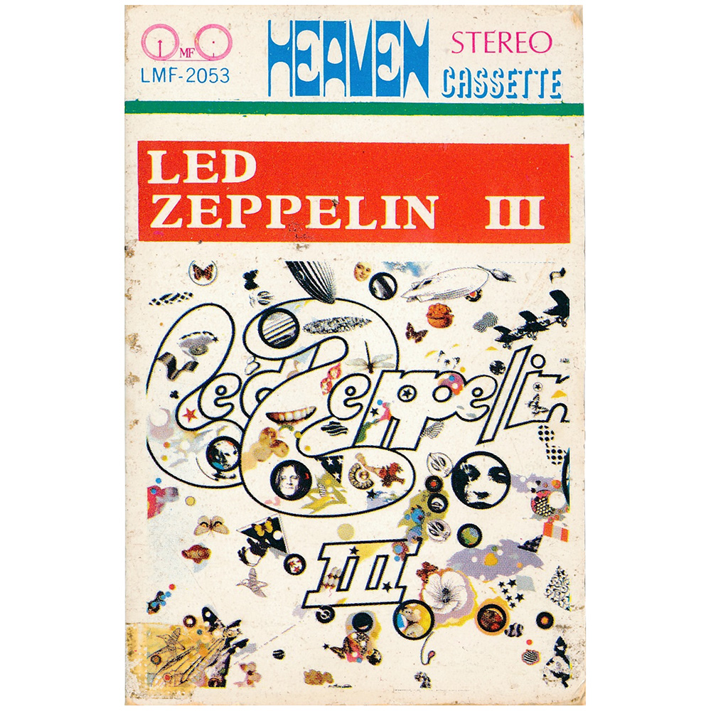 Cassette <br>Led Zeppelin III <br>Taiwan (LMF-2053)