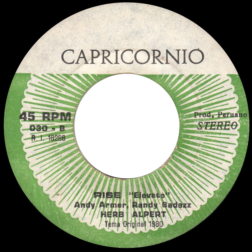 Single <br>Peru (030) <br>All My Love / Rise (Promo #3) - Image 4