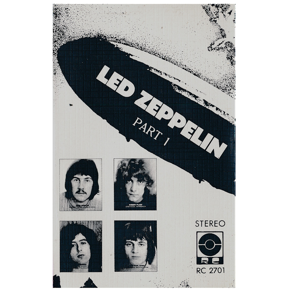 Cassette <br>Led Zeppelin <br>Singapore (RC 2701)