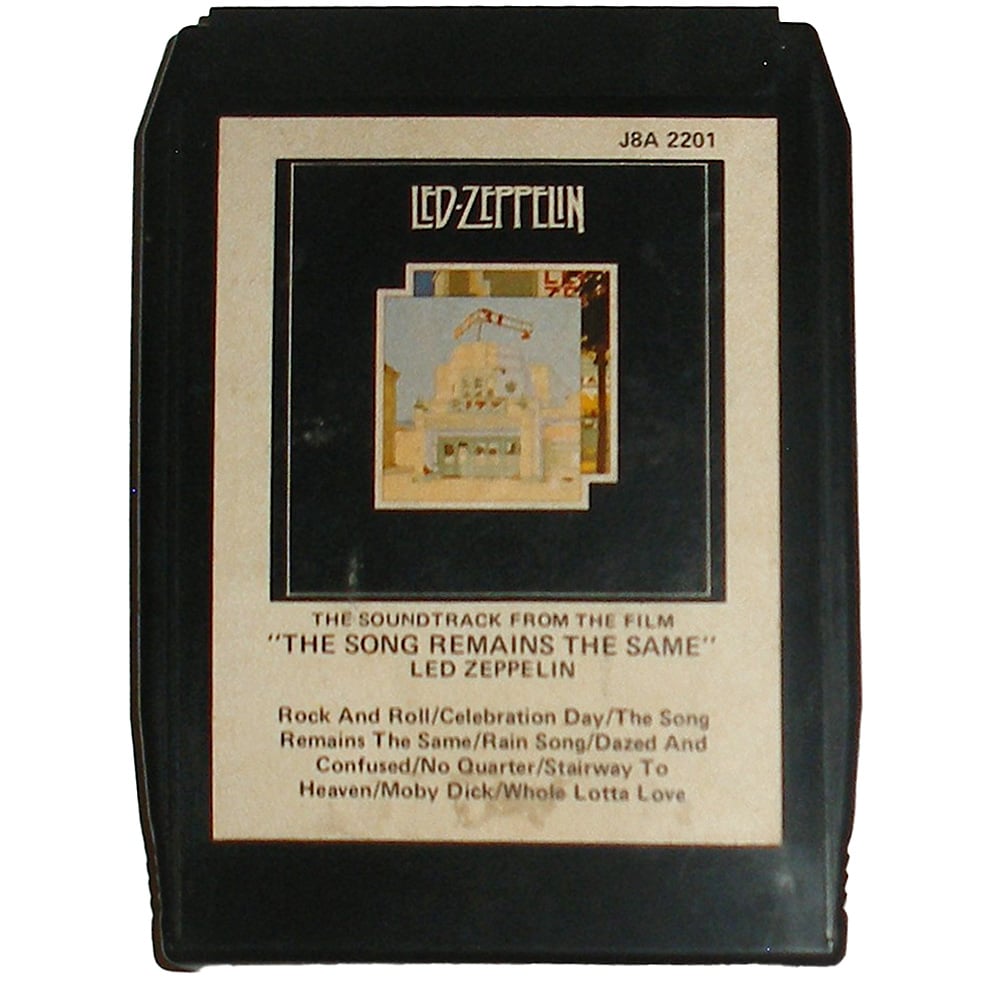 8-Track <br>The Song Remains The Same <br>Australia (J8A 2201)