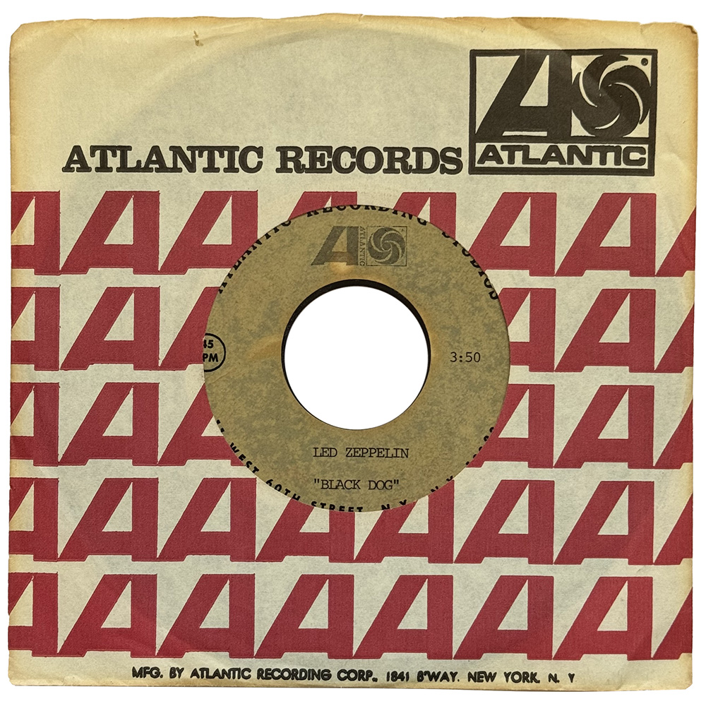 Single <br>USA (45-2849) <br>Black Dog, one-sided (Acetate #2)